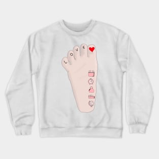 New Baby Gift Birth Stats Details Crewneck Sweatshirt